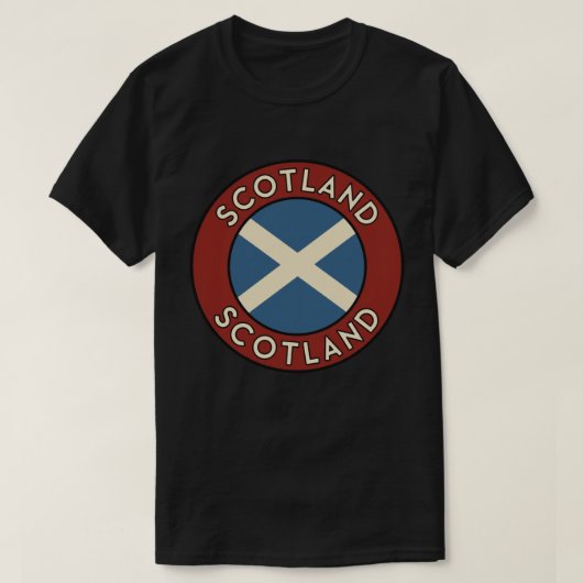 Schotland T-shirt (Design voorkant)