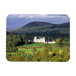 Schotland, Tayside, Blair Castle. In een smaragd Magneet