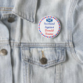 Schotland tegen Donald Trump Button (In situ)