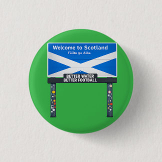 Schotland teken bezoek reis Schotse cadeau Ronde Button 3,2 Cm