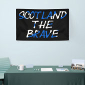 Schotland: The Brave op de Schotse vlag Spandoek (Beurs)