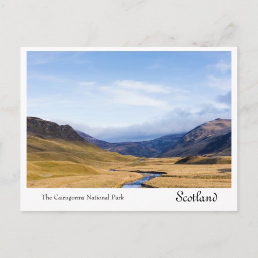 Schotland - The Cairngorms Briefkaart (Voorkant)