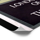 Schotland Travel Poster, Forth Bridge, Poster (Hoek)