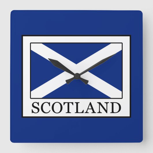 Schotland Vierkante Klok (Voorkant)