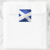 Schotland Vierkante Sticker (Tas)