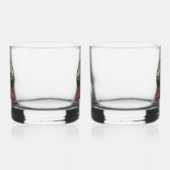 Schotland Vintage Travel – Highland Bagpiper Whisky Glas (Links)