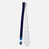 Schotland Vlag Aangepaste Naam Stropdas (Achterkant)