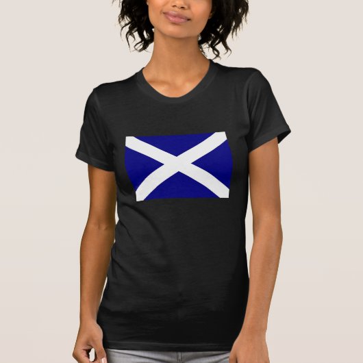 Schotland vlag Dark T T-shirt (Voorkant)