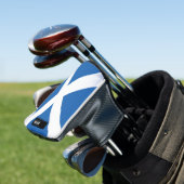 Schotland Vlag - Douane Golf Putter Head Cover (Insitu)