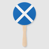 Schotland Vlag Handwaaier (Achterkant)