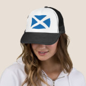 Schotland Vlag Hoed Trucker Pet (In situ)