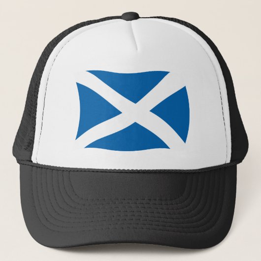 Schotland Vlag Hoed Trucker Pet (Voorkant)