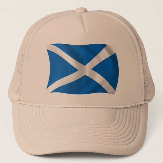 Schotland Vlag Hoed Trucker Pet (Voorkant)