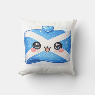 Schotland Vlag Kawaii Kussen Hoofdkussen