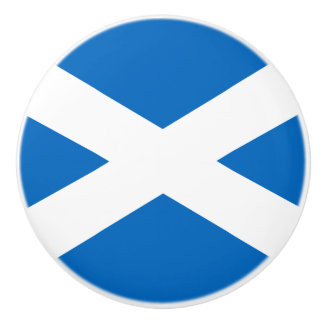 Schotland Vlag Keramische Knop