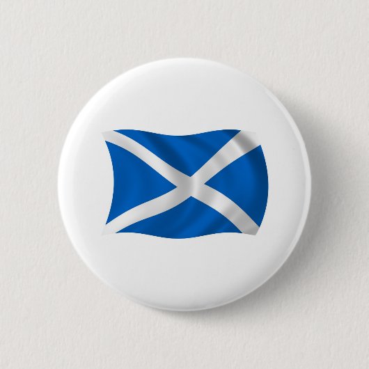 Schotland Vlag Knop Ronde Button 5,7 Cm (Voorkant)