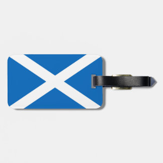 Schotland vlag Schotse Saltire Bagagelabel