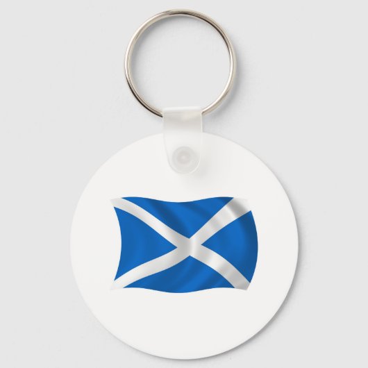 Schotland Vlag Sleutelhanger (Voorkant)