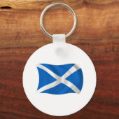 Schotland Vlag Sleutelhanger (Voorkant)
