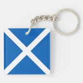 Schotland Vlag Sleutelhanger (Achterkant)