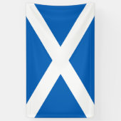 Schotland Vlag Spandoek (Verticaal)