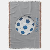 Schotland Voetbal Deken (Voorkant Verticaal)