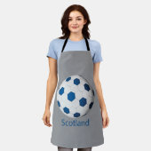 Schotland Voetbal Schort (Gedragen)