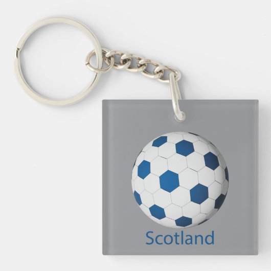 Schotland Voetbal Sleutelhanger (voorkant)