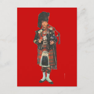  Schotland, volg de Bagpipes Briefkaart