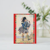  Schotland, volg de doedelzak Briefkaart (Staand voorkant)