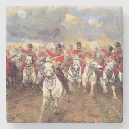 Schotland Voor Eeuwig (Cavalerie Officieren) (Mili Stenen Onderzetter