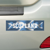 Schotland Wavende Vlag Bumpersticker (Op auto)