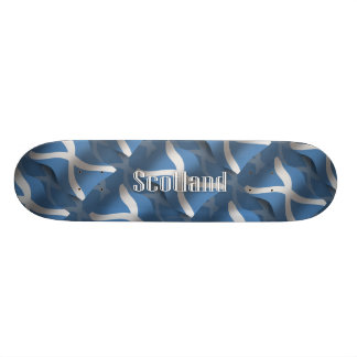 Schotland Waving Flag Skateboard