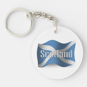 Schotland Waving Flag Sleutelhanger