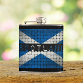Schotland Woven Flag Flask Heupfles
