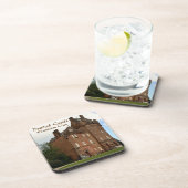 Schotland's Elegant Brodick Castle - Hamilton Clan Bier Onderzetter (Rechterzijde)