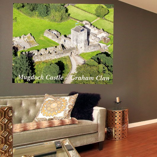 Schotland's Mugdock Castle - Graham Clan Poster