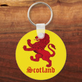 Schotland's ontemmende leeuw sleutelhanger (Voorkant)
