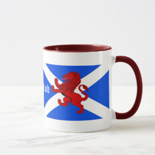 Schotland's ontemmende leeuw, vlag van St. Andrews Mok