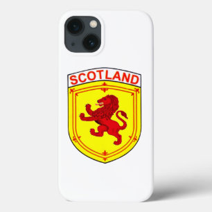 Schotland's opruiende leeuw, oude vlag/banner/badg Case-Mate iPhone case