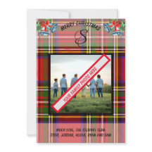 Schotland's Stewart Clan Tartan Castle Xmas