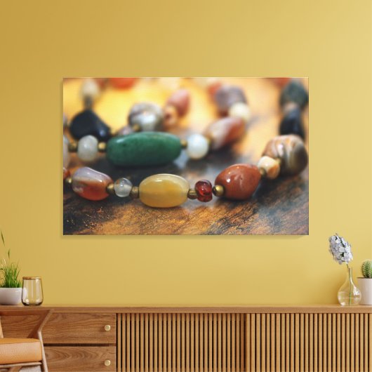  Schots Agaat Ketting Stijlvol Canvas (Insitu (Woonkamer))