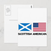 Schots-Amerikaans Briefkaart (Voorkant / Achterkant)