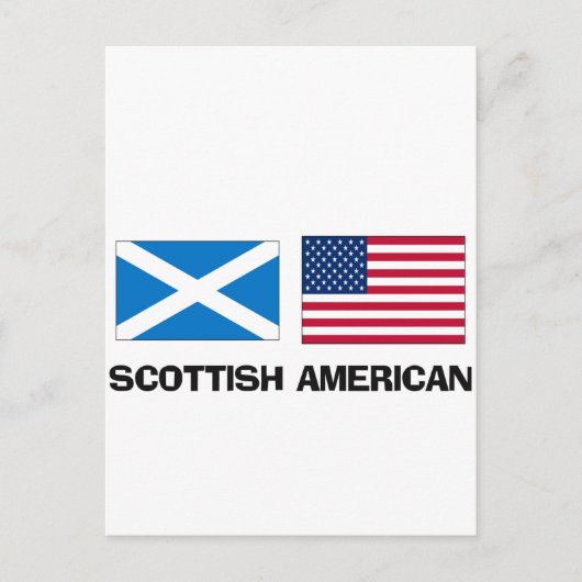 Schots-Amerikaans Briefkaart (Voorkant)