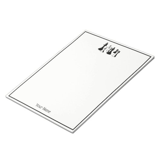 Schots artikelen  Art #2 Notitieblok (Schuin)