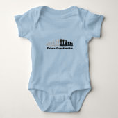 Schots artikelen Design Baby Bodysuit (Voorkant)