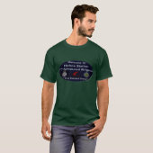 Schots bewakers 7e gepantserde brigade woestijnrat t-shirt (Voorkant volledig)
