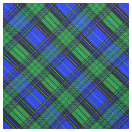 Schots blauw en groen gelooid, diagonaal weefsel stof