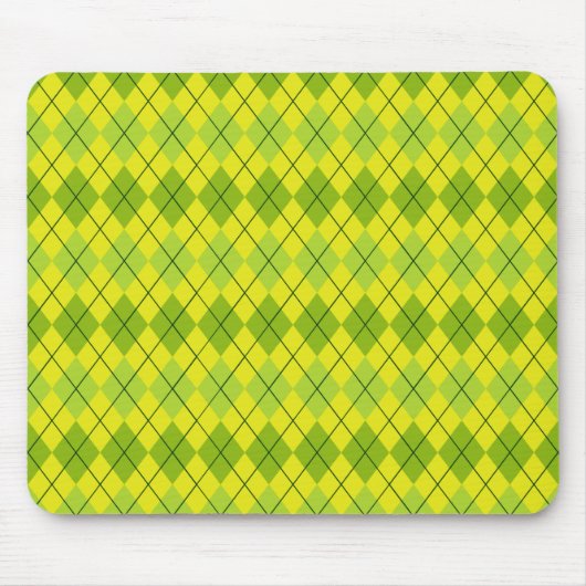 Schots-Bright-groen Muismat (Voorkant)