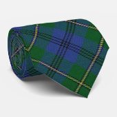 Schots-Clan Johnston Stropdas Tartan (Opgerold)